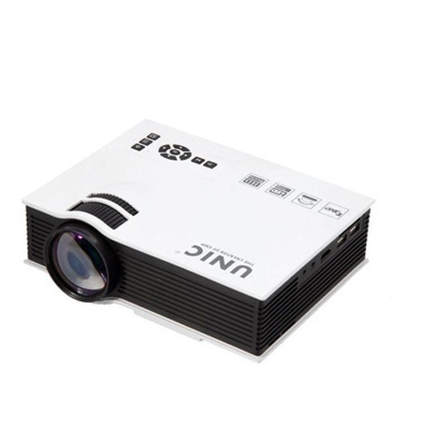 Unic Projector UC80D 80 ANSI 2500 Lumens Big Projection Size LCD Video
